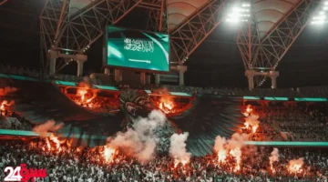 التشجيع اللاتيني يهز مدرجات الأخضر والعراق لأول مرة في مواجهة نارية